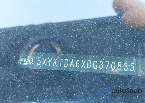 2013 Kia Sorento Lx from USA, damaged, VIN 5XYKTDA6XDG370835